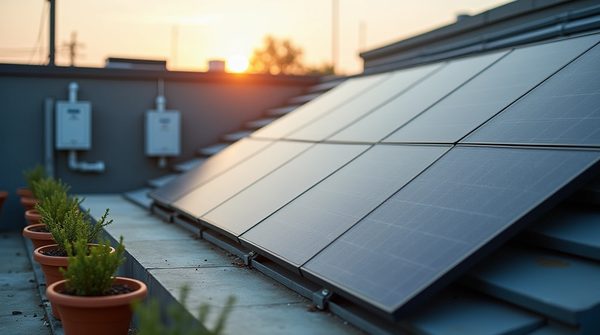 Les locaux élégants pour onduleurs photovoltaïques résidentiels