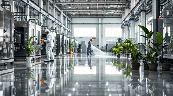 Meilleures pratiques pour une propreté industrielle durable